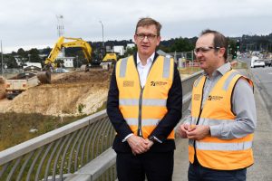 Clyde Road works underway