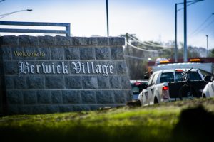 Berwick Village bluestone to stay