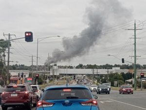 Firefighters contain blaze in Hampton Park