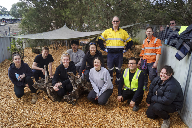 Clyde Road Upgrade donates to Moonlit Sanctuary
