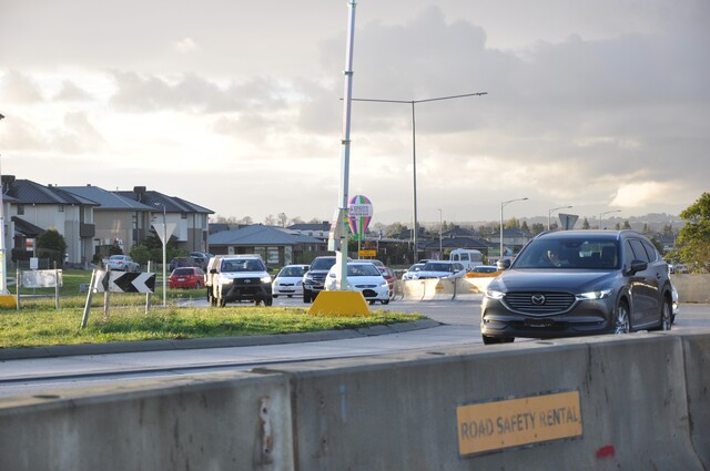 Recycled materials at intersection works, lane closure to begin August