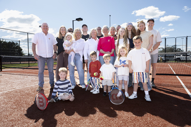 Tooradin Tennis Club Pavilion named in honour of Bobby Genoni