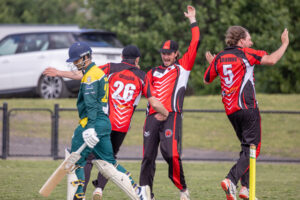 Bulls charge to first win