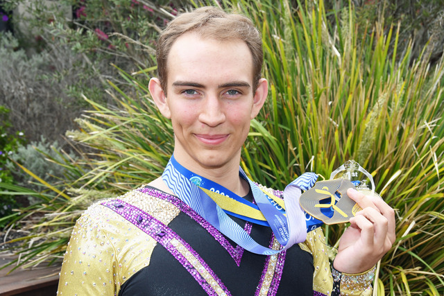 Botanic Ridge local wins back-to-back world titles in aerobics