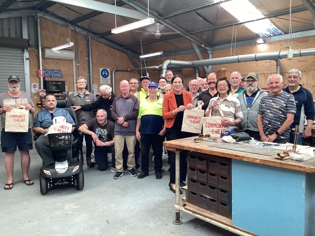 Cranbourne Casey Men’s Shed grant success