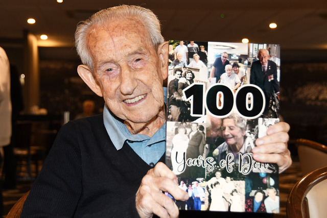 Devon Meadows WWII veteran turns 100